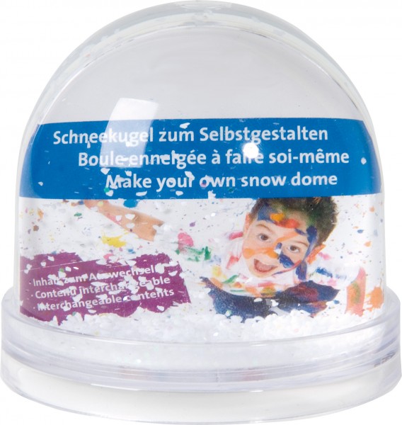 Schneekugel zum Selbstgestalten