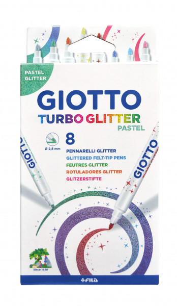 Giotto Turbo Glitter Pastel