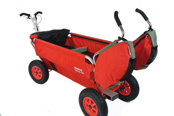 Schiebestangetaschen (Paar) blau