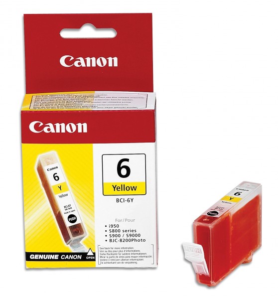 Canon Tintenpatrone BCI-6Y