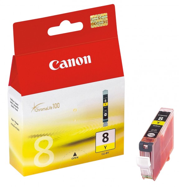 Canon Tintenpatrone CLI-8 Y