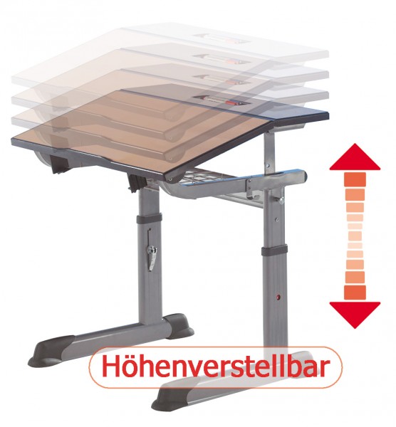 ALUFLEX Einertisch höhenverstellbar