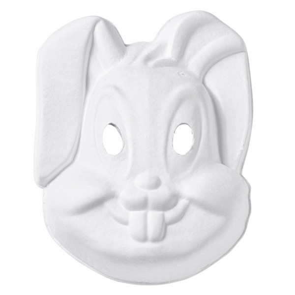 Maske Hase 25x19cm