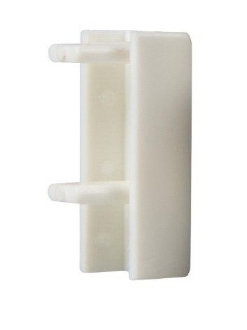 Endkappe weiß für Bilderschiene