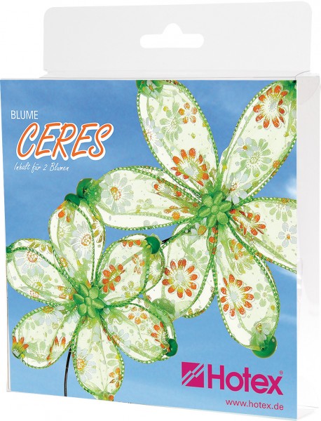 Bänder-Blume Ceres grün